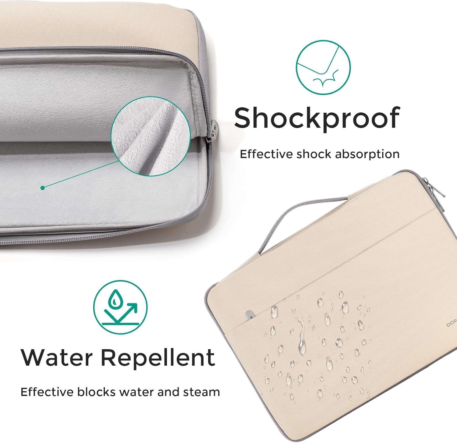 15.6 inch Laptop Case Sleeve Protective Cover Compatible with 16 inch MacBook Pr