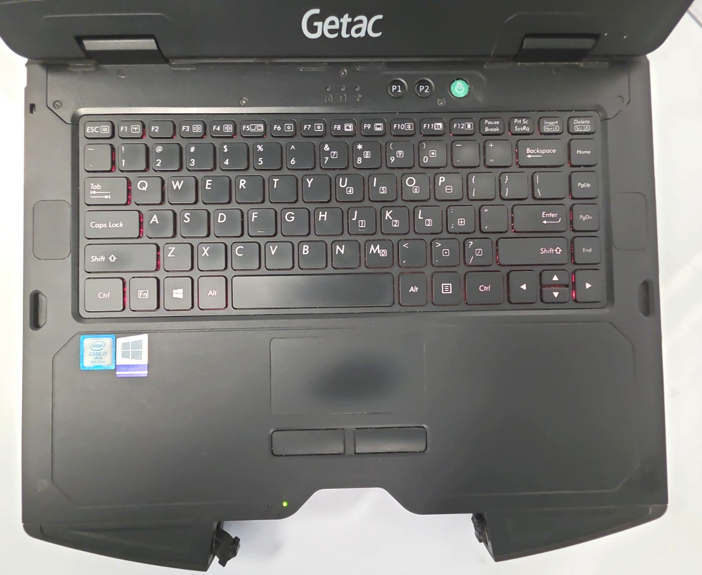 Getac S410G2| Touch| Intel Core i7-8650U| 16GB RAM| No HDD| No OS| 11,137 Hours