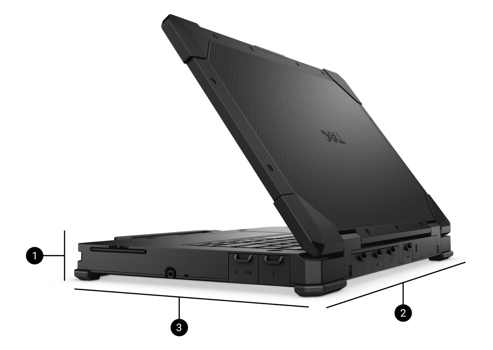 Dell Pro Rugged 14, Intel Ultra 7 165U, 32GB RAM 1 TB SSD FHD TOUCH LCD 3YR WTY