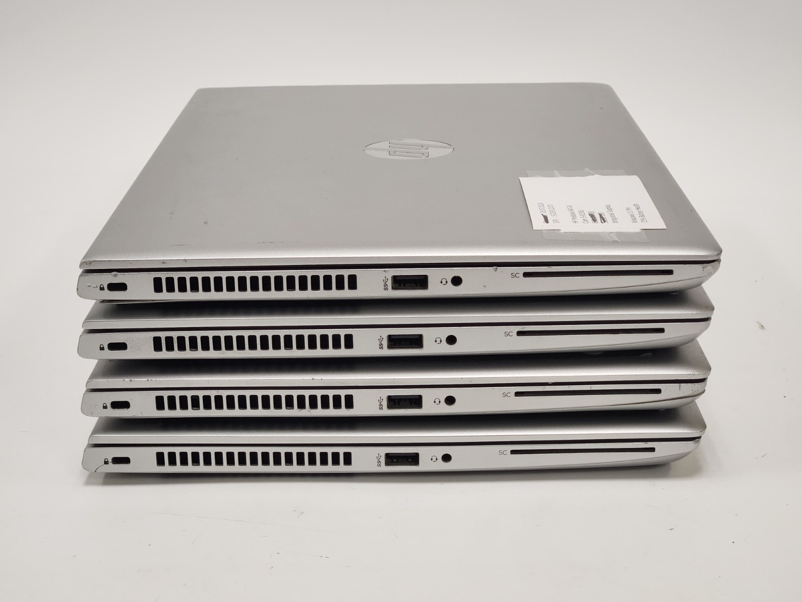 Lot of 4 HP ProBook 640 G4 14″ Laptop i5-7th Gen i5-8th Gen 2.6GHz NO RAM/SSD