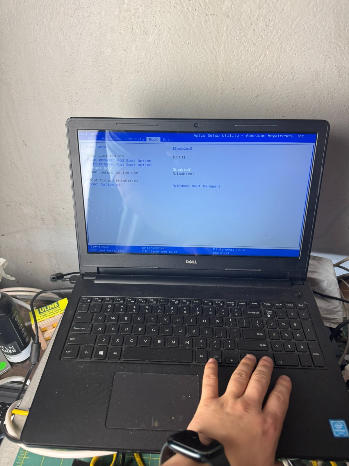 Dell Inspiron 15-3552 15.6in Pentium N3700 4GB RAM 500GB HDD No OS #5069