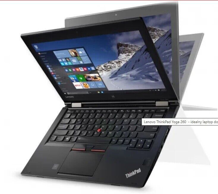 Utrabook Lenovo ThinkPad Yoga 260 i3-6100U 4GB 128GB 12″ TouchScreen IPS HD
