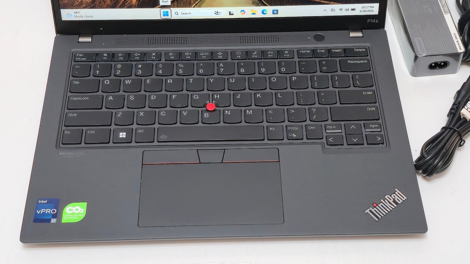 Lenovo ThinkPad P14S Gen 3 Intel i7-1280P 48GB RAM 1TB SSD T550 Touchscreen