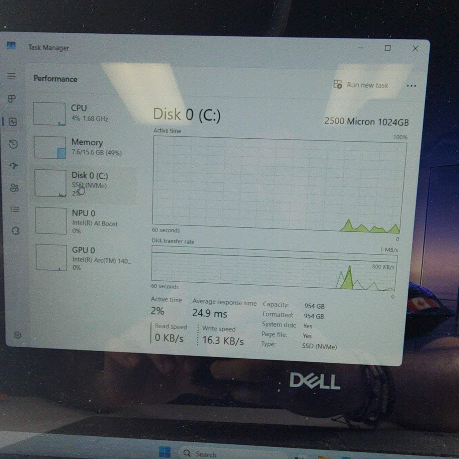 Dell 16 Plus DB06250 16″ Core Ultra 7 256V 2.2GHz 16GB RAM 1TB SSD