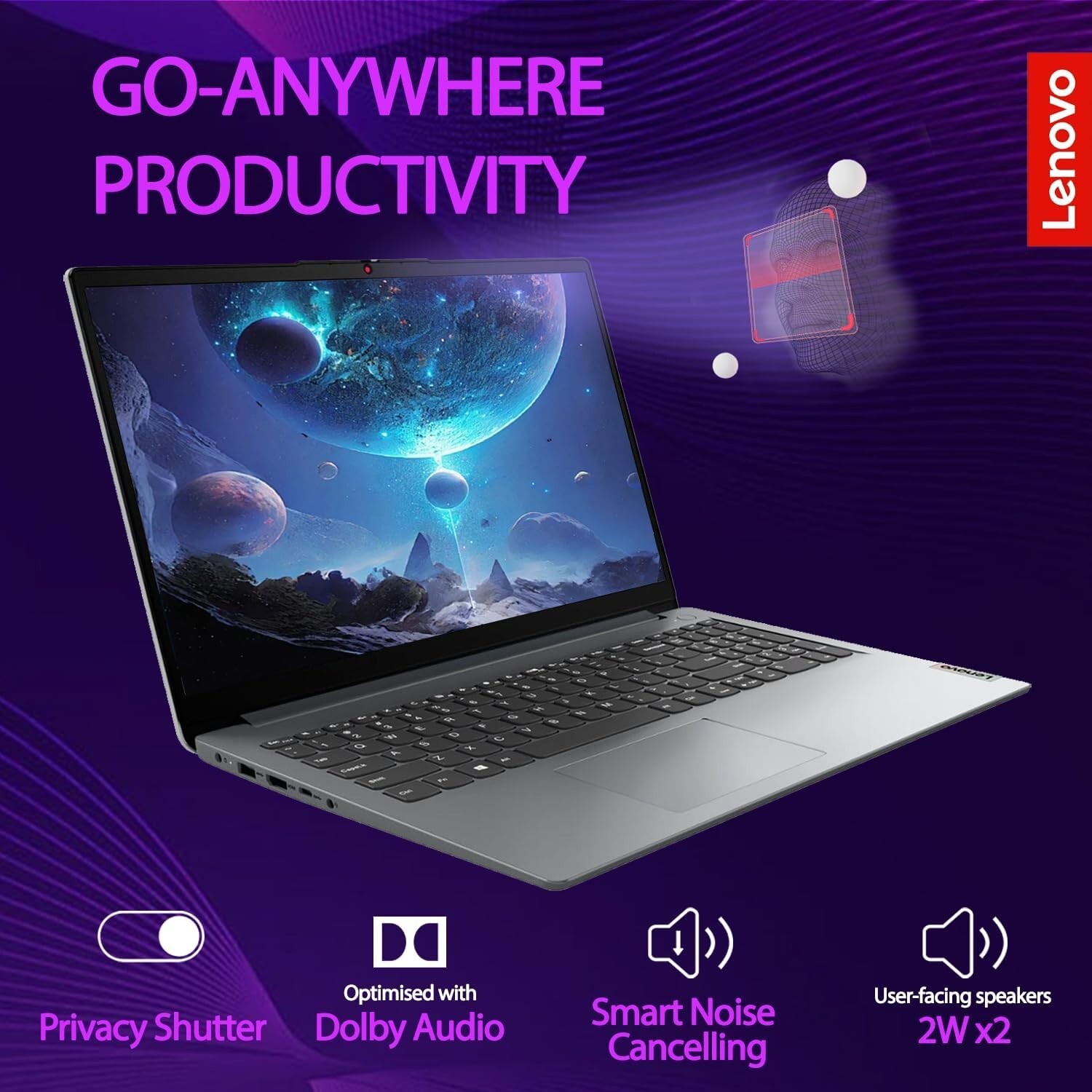 Lenovo Slim Laptop 15.6″ Intel N4500 Up to 36GB RAM & 2TB SSD Win11 PRO+OFFICE