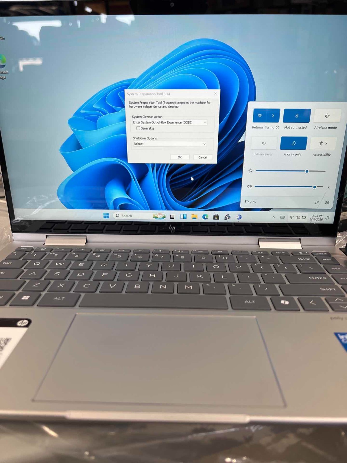 HP Envy x360 2-in-1 Touchscreen 14″ FHD, 10-Core Intel Core 5 120U 8/512