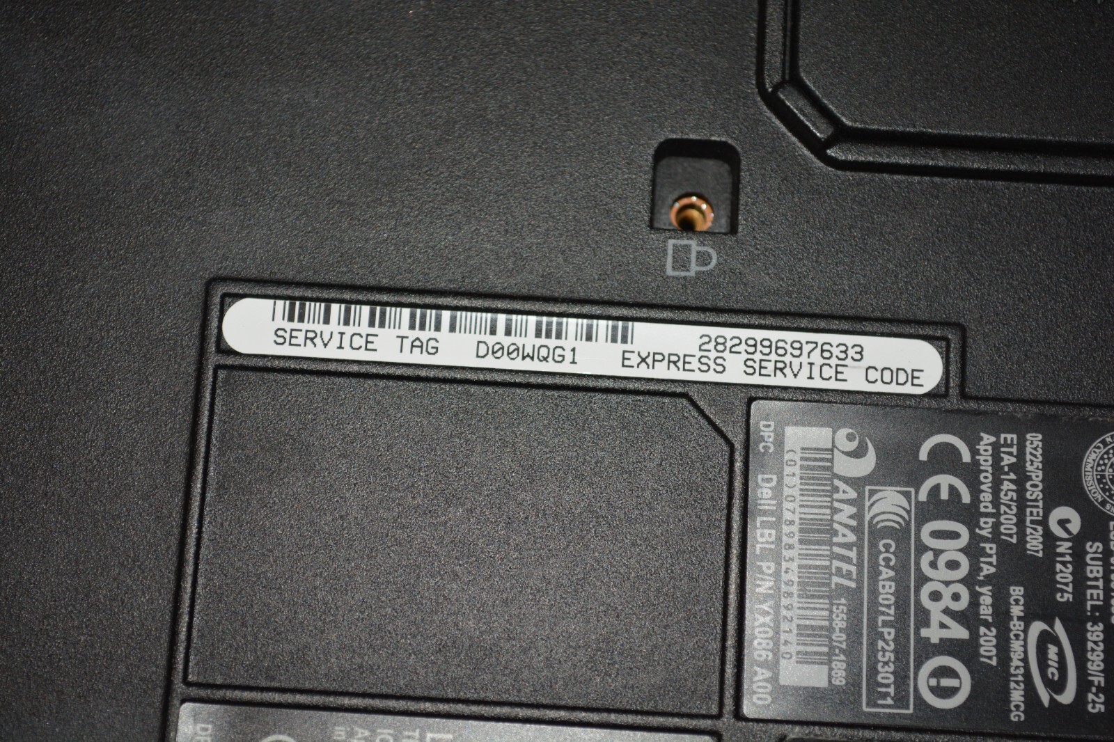 Dell M6300 Precision Intel Core 2 Duo T9300 2.50GHz NVIDIA QUADRO FX1600M PARTS