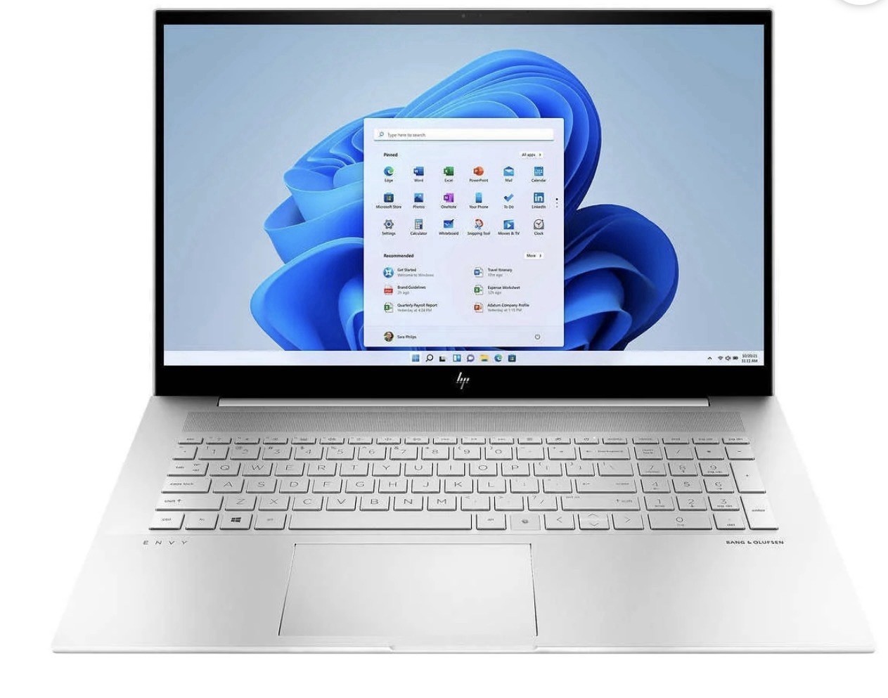 HP ENVY 17.3″ Touchscreen Laptop Intel Core 16GB 1TB HDD 256GB SSD MX450 Silver
