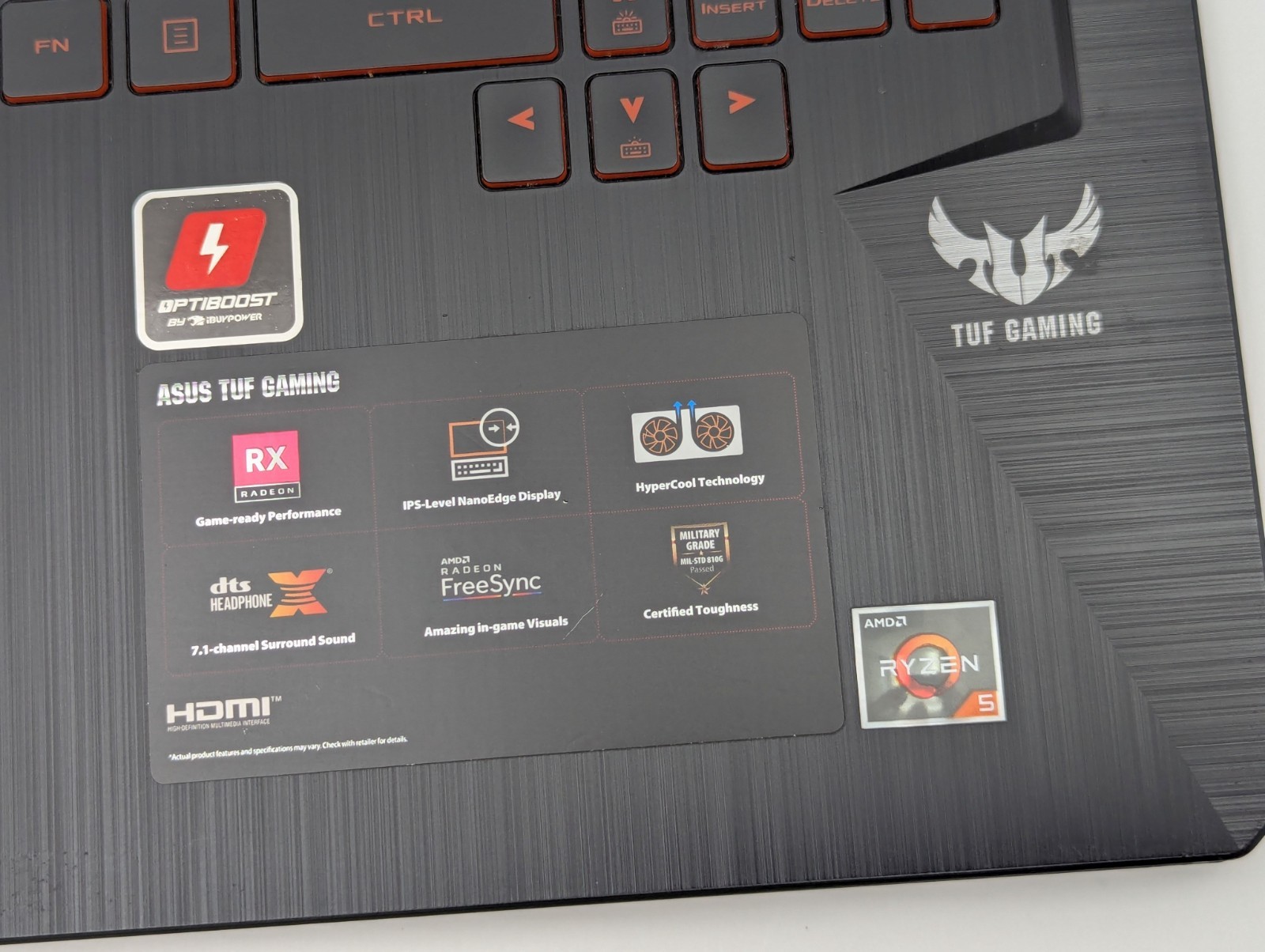 NO POWER – ASUS TUF Gaming FX705DY 17.3″ Laptop AMD Ryzen 5 3550H RX 560X *READ*