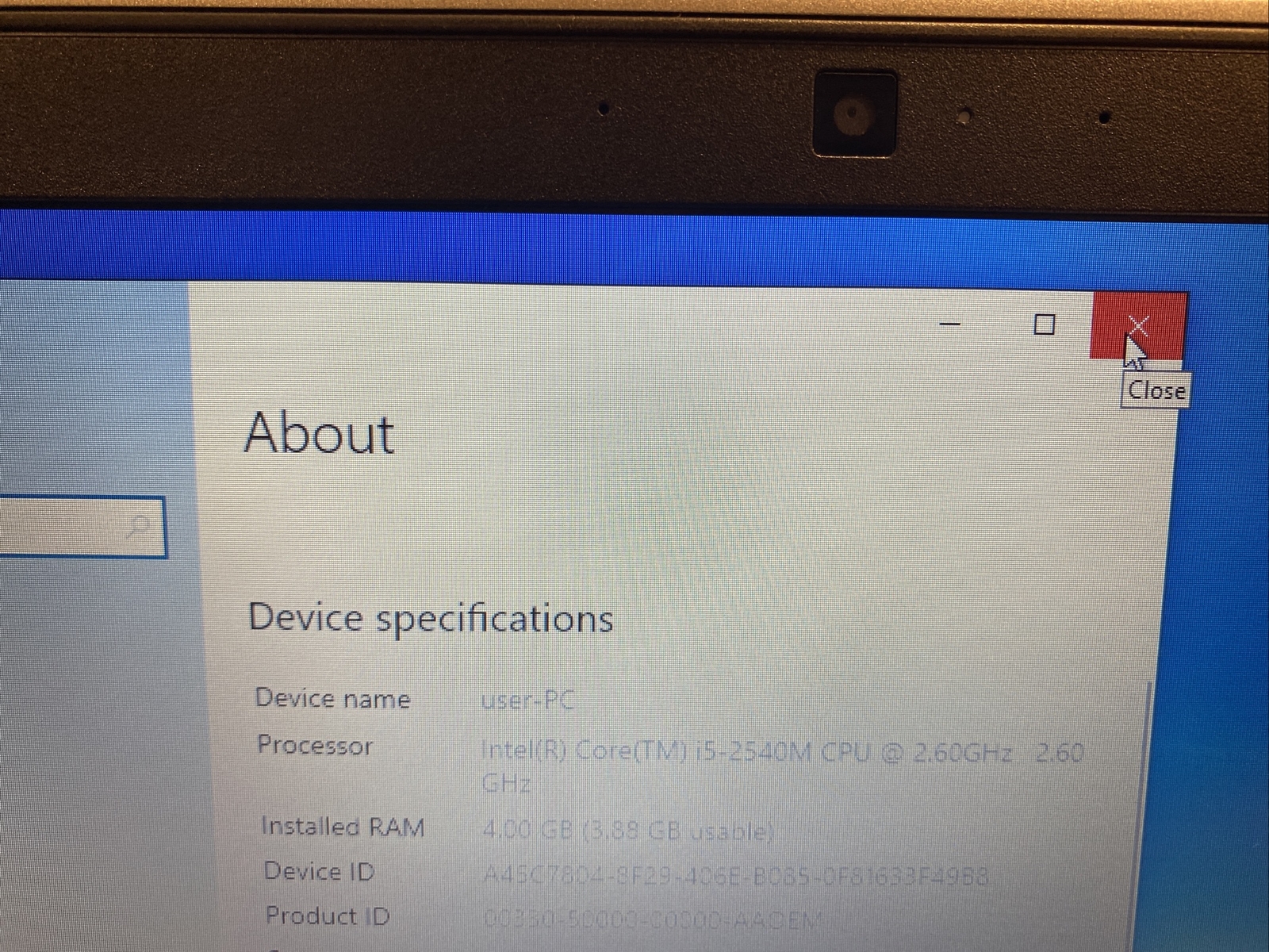 Dell Latitude E6320 Core i5 2540M 2.60GHz 4GB RAM 320GB HDD 13.3″ w/Dock Station