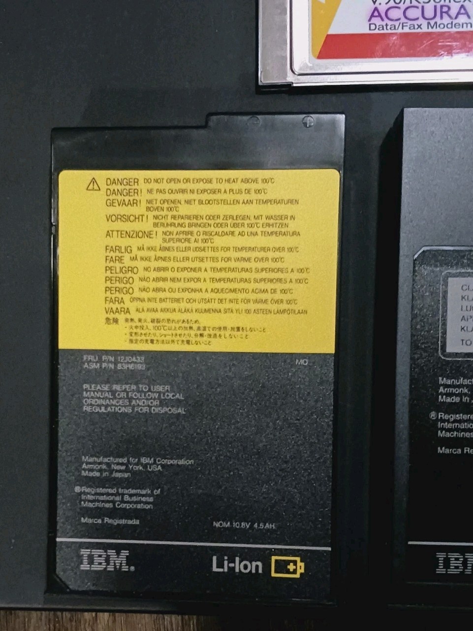 Vintage IBM ThinkPad 770 Windows 98se Works w/ Extras
