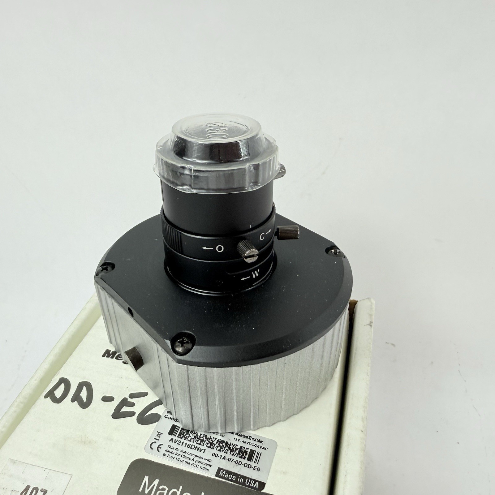 Arecont Vision AV2116DNv1 MegaVideo Camera H.264 + MPL33-12A Lens – New Open Box