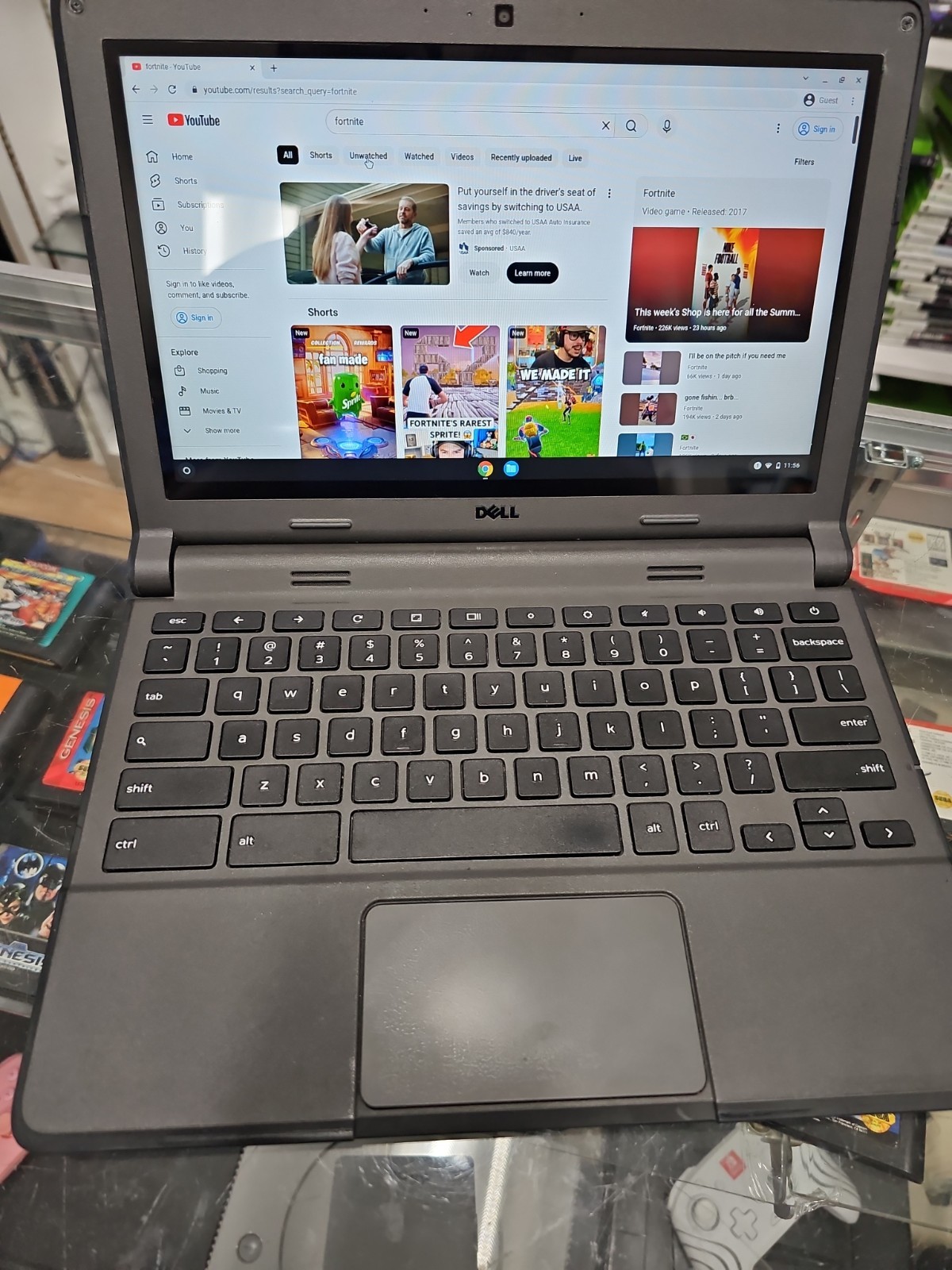 Dell Chromebook 11 3120 11.6″ Intel Chrome OS Laptop Tested Working