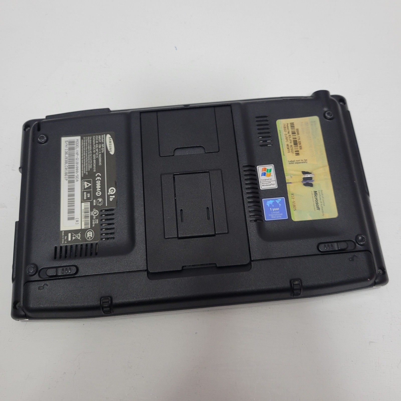 Samsung NP-Q1b Handheld Tablet Computer Works NO OS *READ