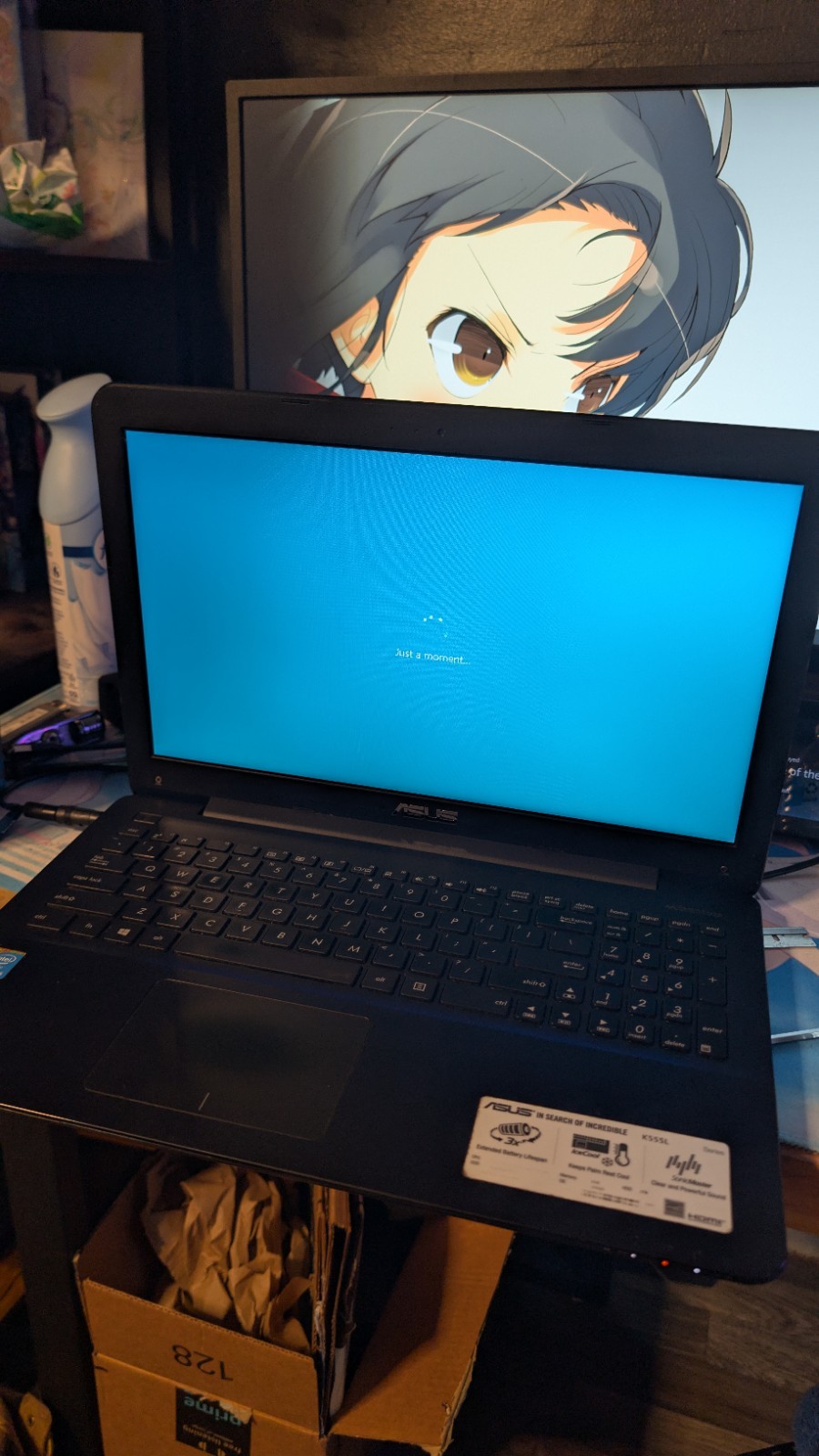 ASUS K555L Laptop 15.6″ I5 Processor, 8GB RAM, Working