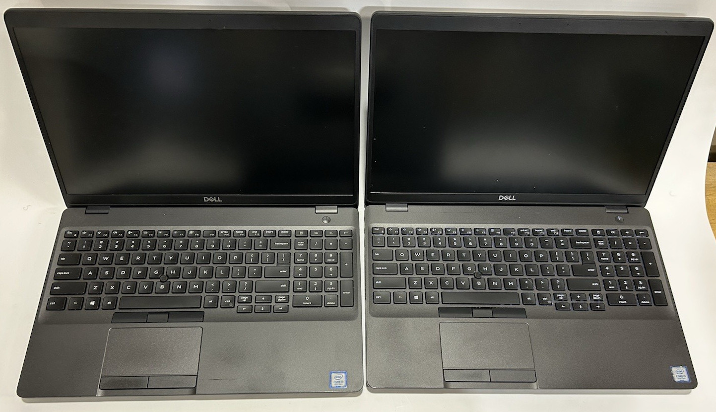LOT OF 3 Dell Latitude 5500 Intel i3-8145u @2.1GHZ – 8GB RAM – 128GB SSD – W11P