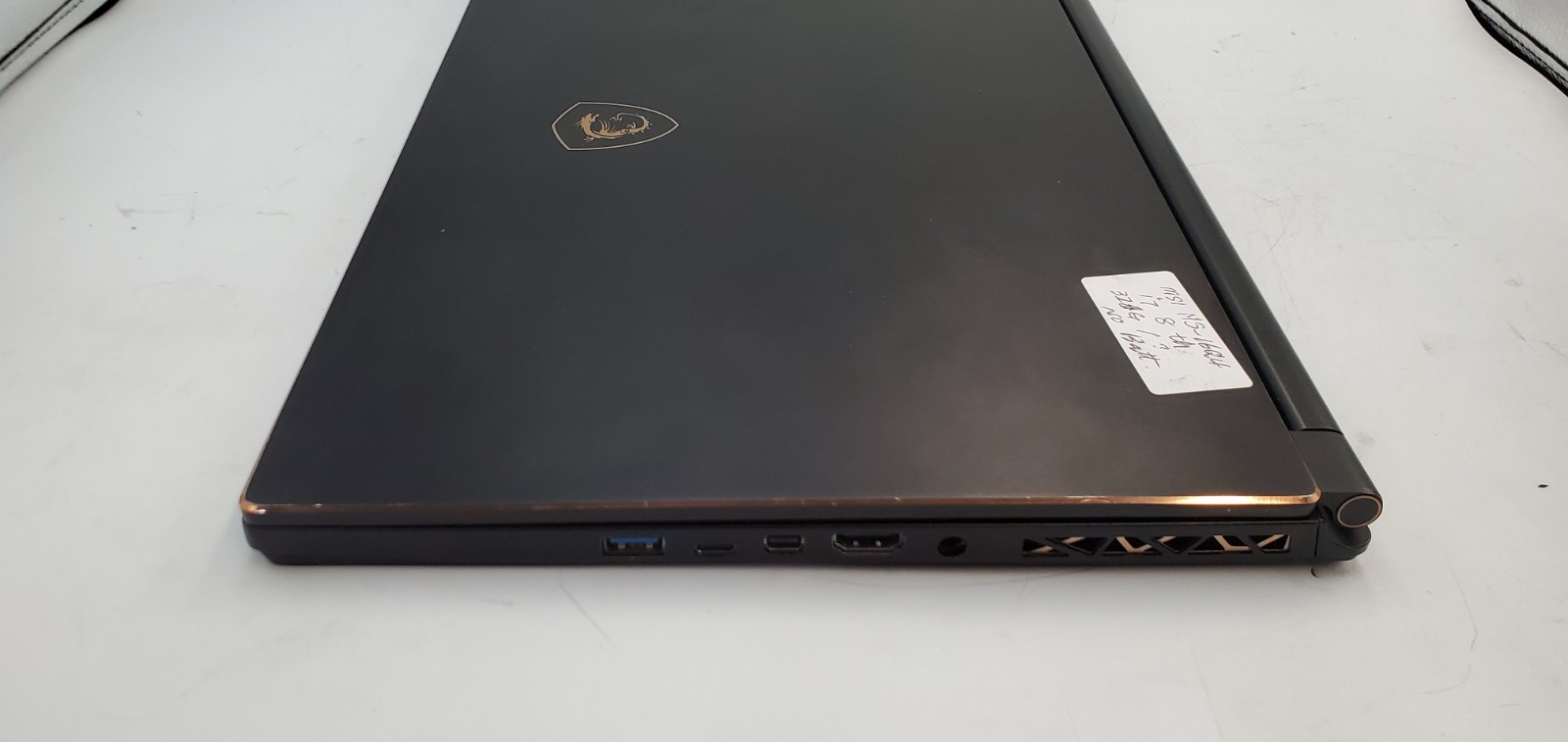 MSI GS65 Stealth 8GS-005US Laptop MS-16Q4 i7-8th Gen No SSD/BAT Boot 2 BIOs