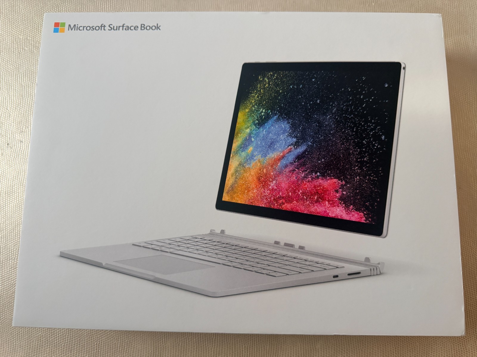 Microsoft Surface Book 2 13.5″ Laptop Core i5-7300U CPU w/ Retail Box & Charger