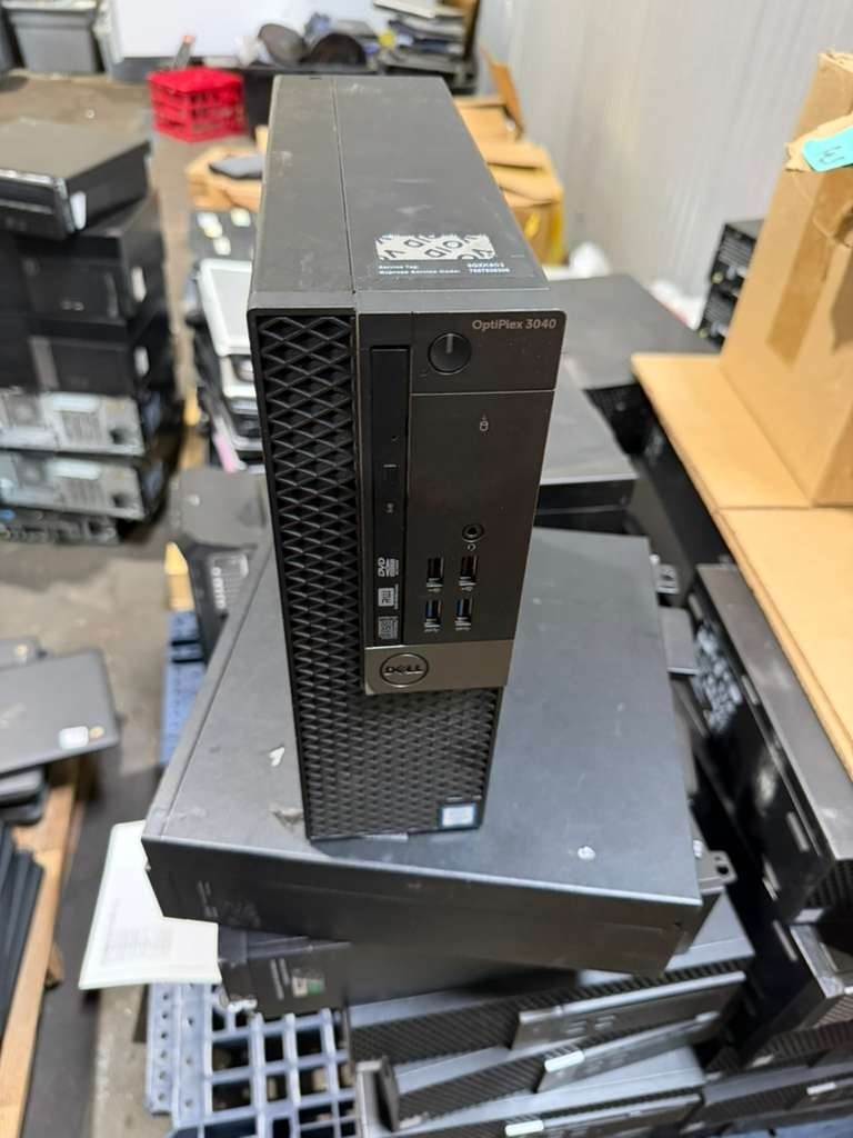 lot of 65 dekstops from 3 to 10 generation Xeons barebones or 8gb ram 512gb HHD