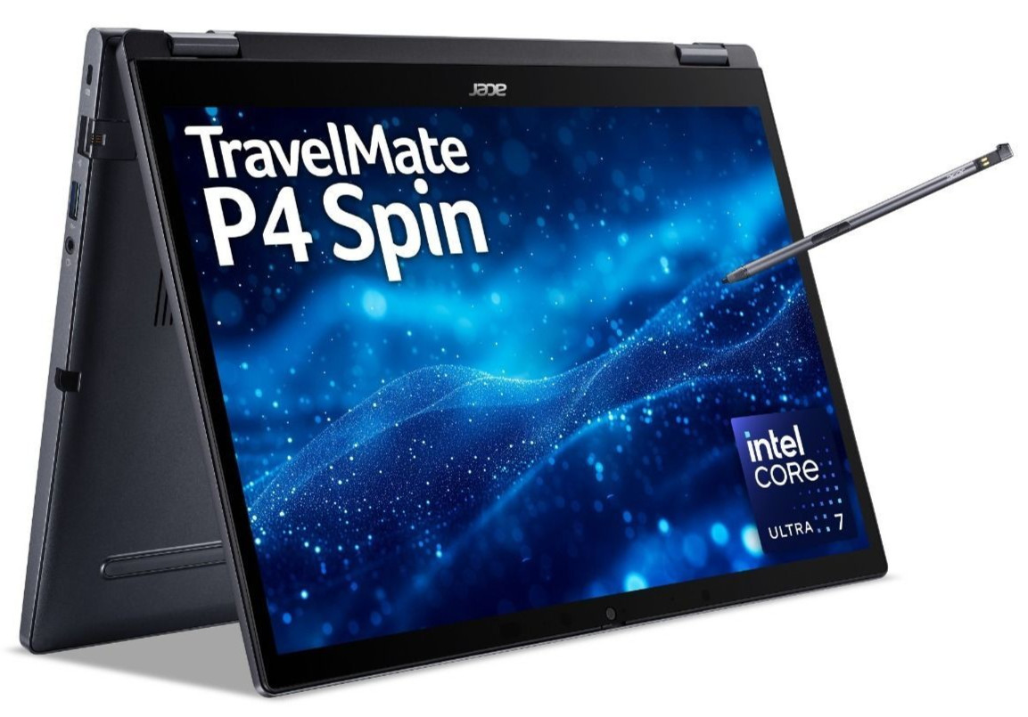 Acer TravelMate P4 Spin 14 Touch Laptop Intel Core Ultra 7 16GB RAM 512GB SSD