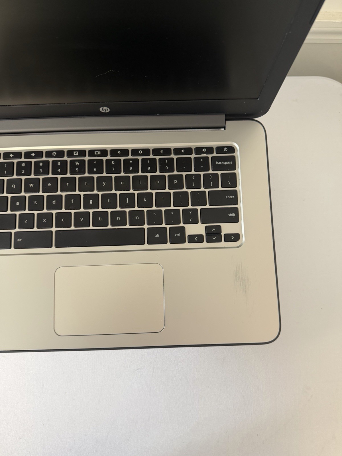 HP Chromebook 14 G4 Laptop – Good Screen – Intel Celeron N2840-RAM 4GB-Read Des