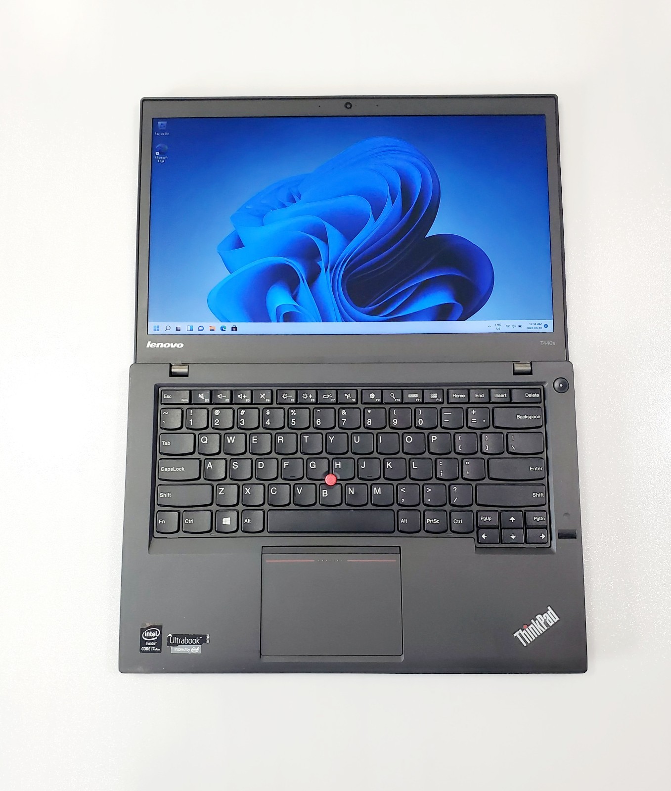 Lenovo ThinkPad T440s Core i7-4600U 12GB RAM, 500GB HDD Windows 11 Pro Activated