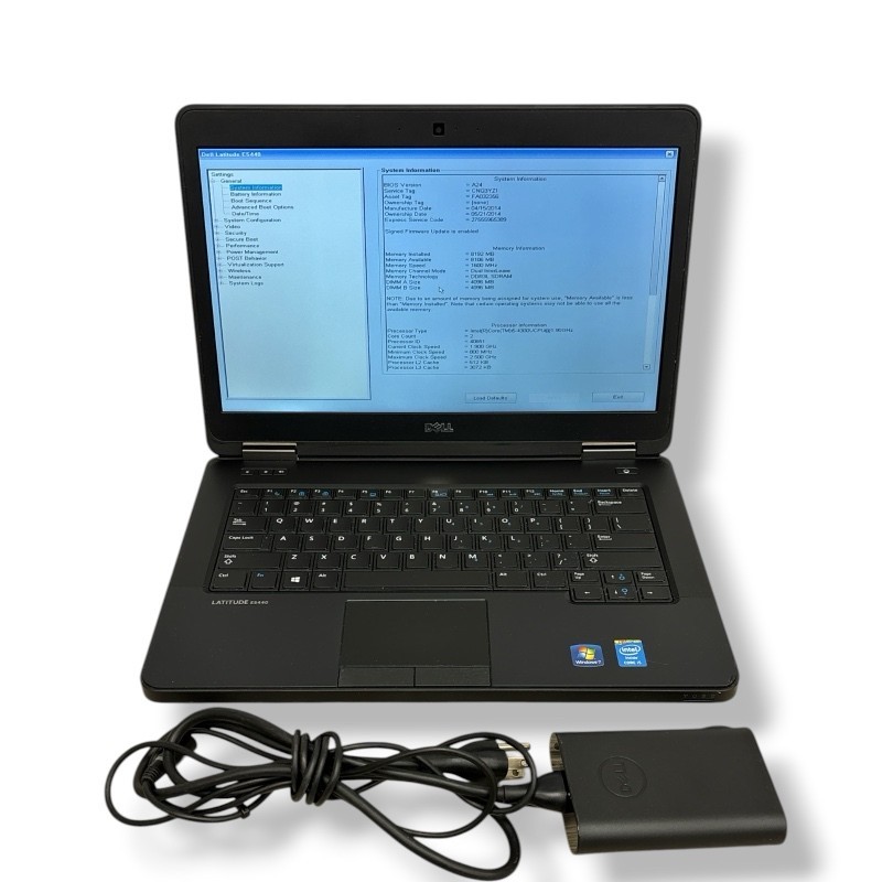 Dell Latitude E5440 14″ Laptop i5-4300U @1.9GHz 8GB RAM 320GB HDD No OS