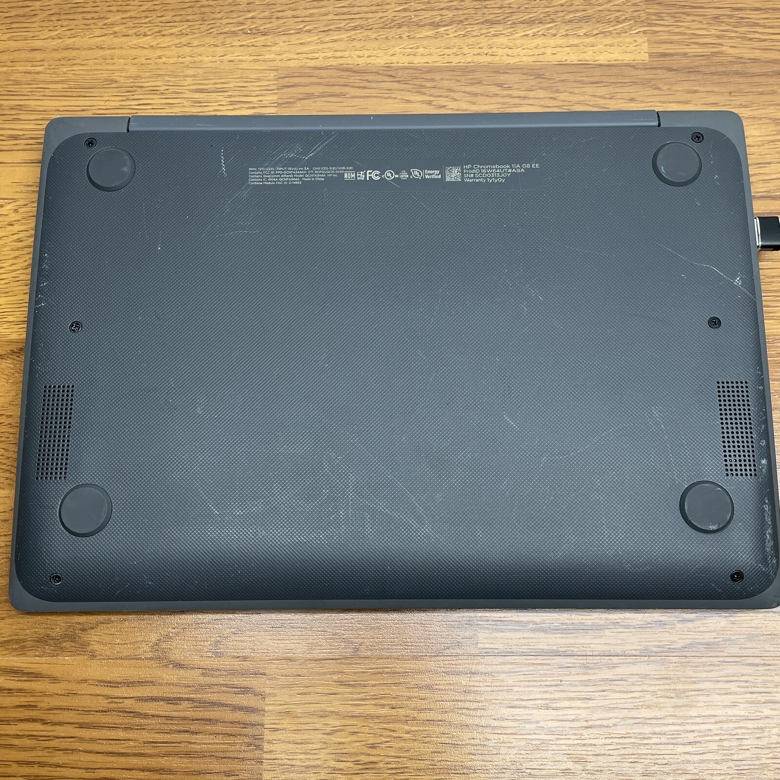 HP Chromebook 11A G8 11.6″ AMD A4 4GB RAM 32GB eMMC Bluetooth HDMI Webcam Good