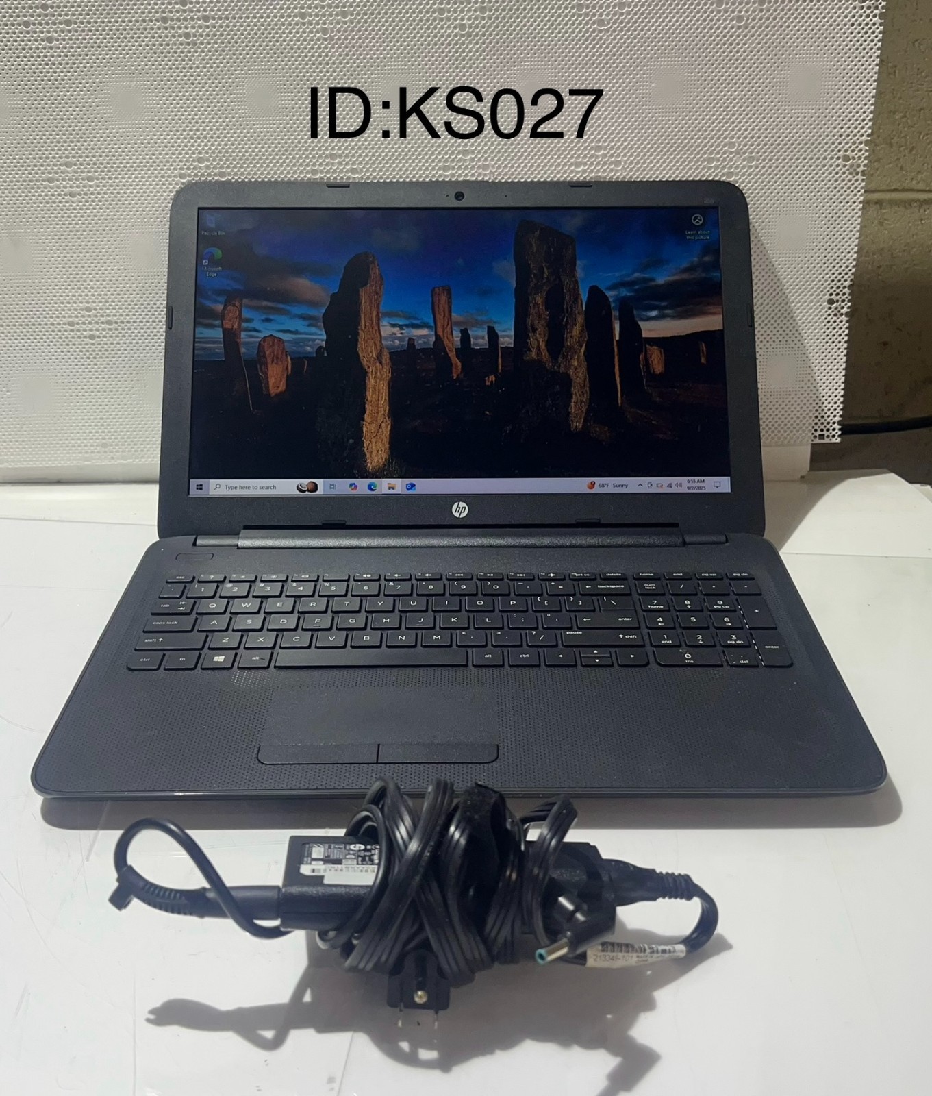 HP 255 G4 NOTEBOOK AMD A8-7410 APU 8GB RAM 256GB SSD W10H W/CHARGER