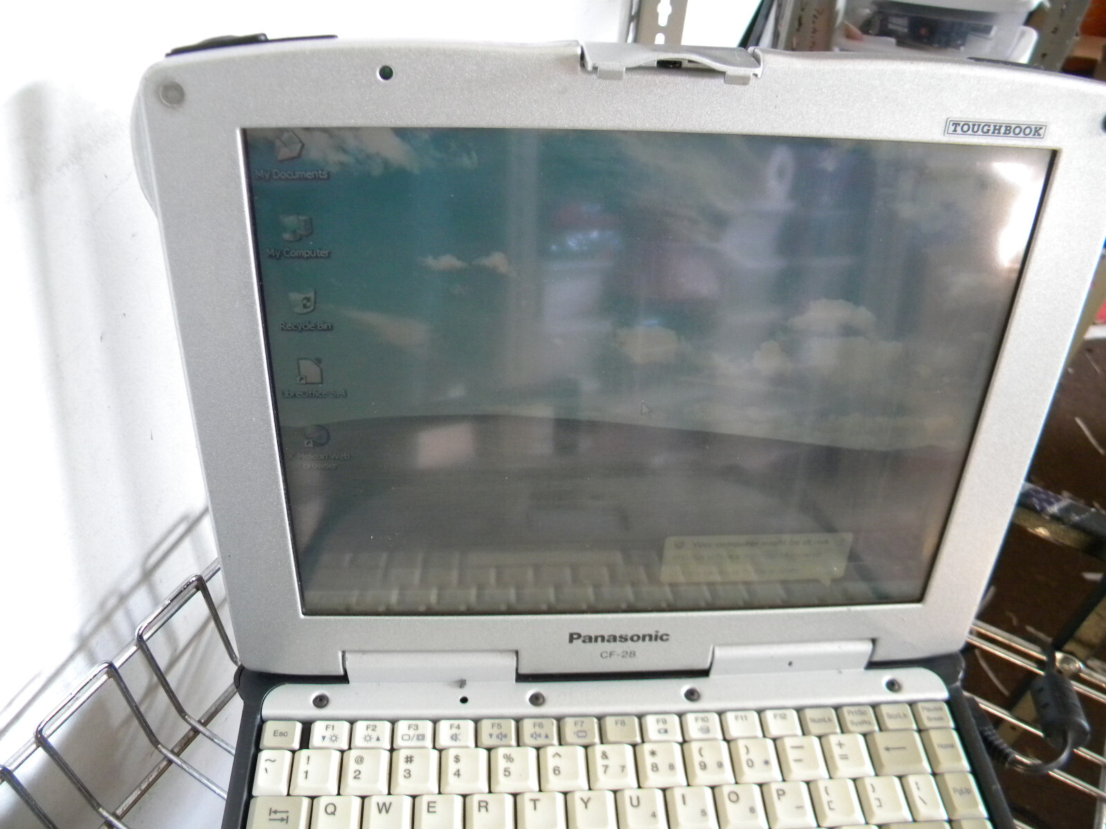 Panasonic CF-28 P3 800MHz 256GB 40GB serial parallel XPP Passed Diagnostics TS