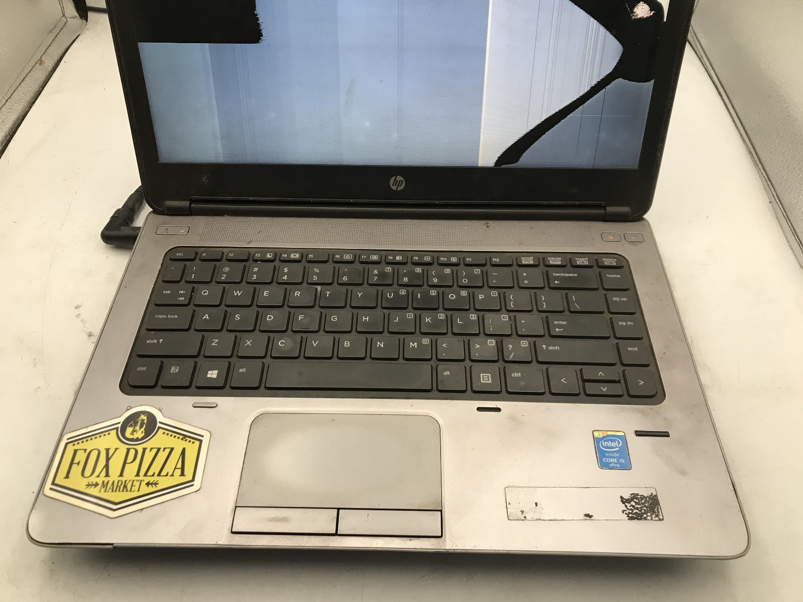 HP PROBOOK 640 G1 – FOR PARTS/BAD LCD – INTEL I5 4TH GEN – NO RAM -14″ -READ- BB