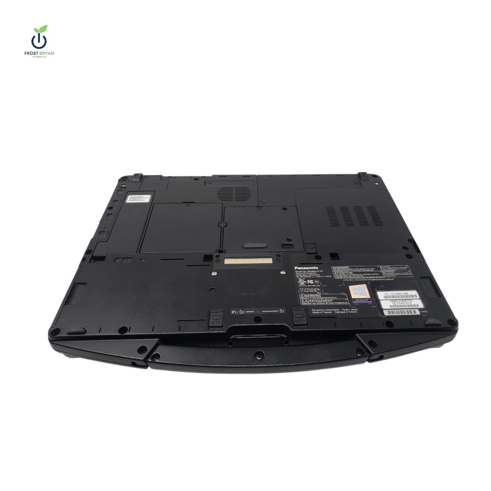 PANASONIC FZ-55 Touch Rugged Laptop i5-8365U@1.60GHz 8GB 512GB No OS