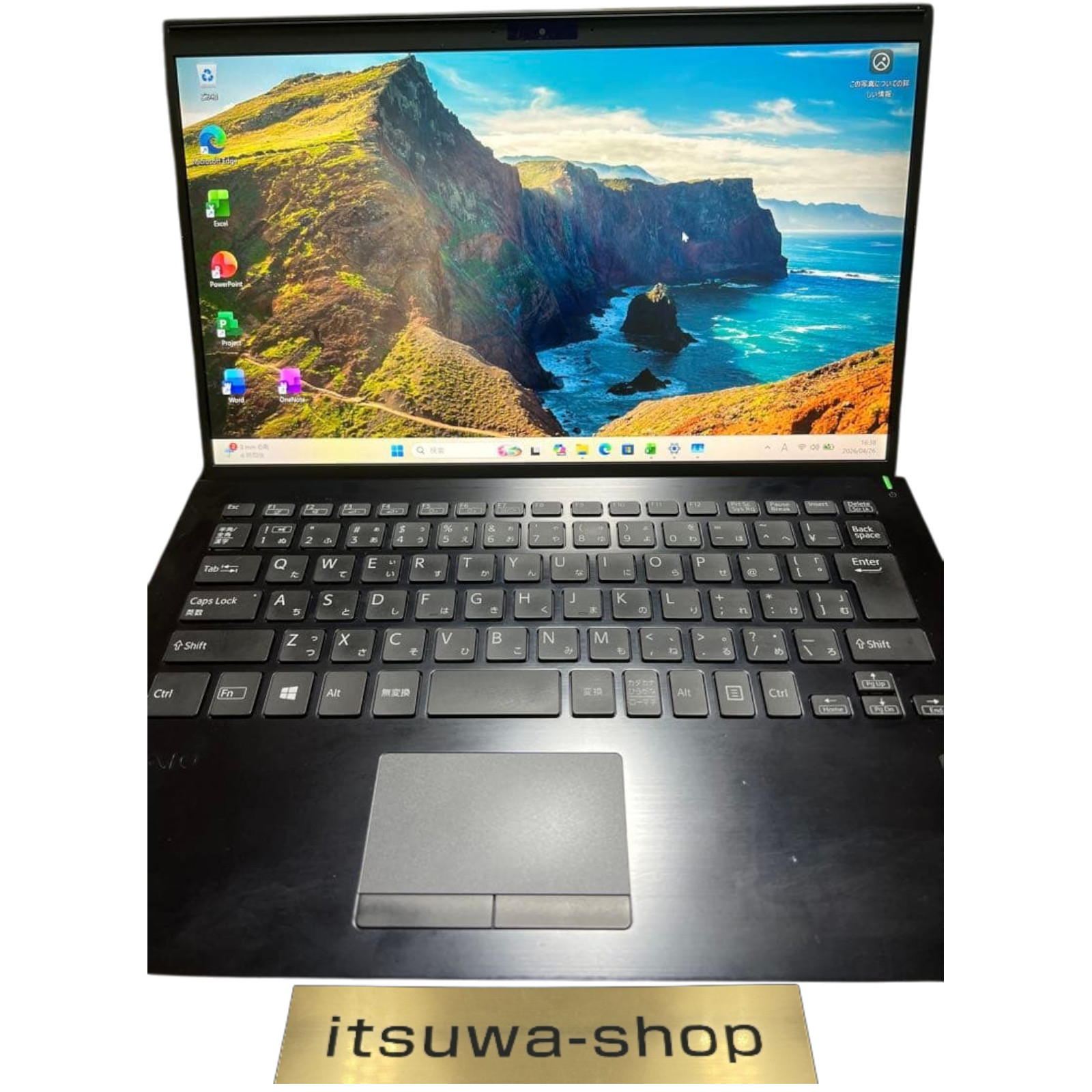 VAIO Pro PK VJPK13C12N i5-1035G1 8GB SSD 256GB 14.0″ FHD Win 11 Pro used