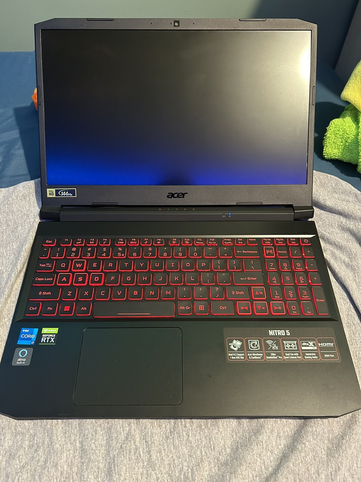Acer Nitro 5 17.3″ (1TB SSD, Intel Core i7 11th Gen., 4.60 GHz, 16GB) Gaming…