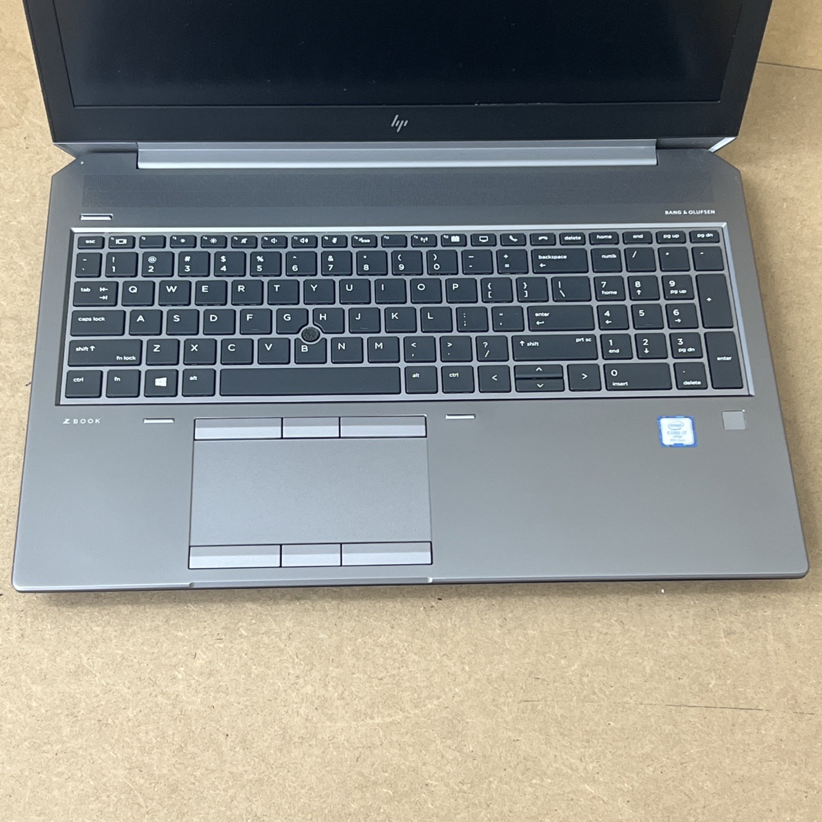 HP ZBook 15 G6 i7-9850H 2.6GHz 16gb Ram Quadro T1000- Fair *No SSD/OS, 70% Batt*