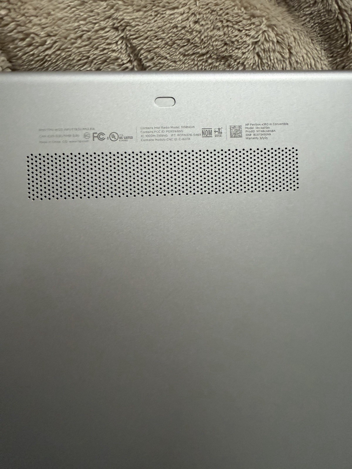 HP Pavilion X360