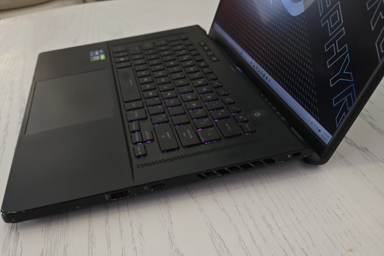 ASUS ROG Zephyrus M16 GU603HM 16″ i9-11900H RTX 3060 40GB RAM 2TB SSD