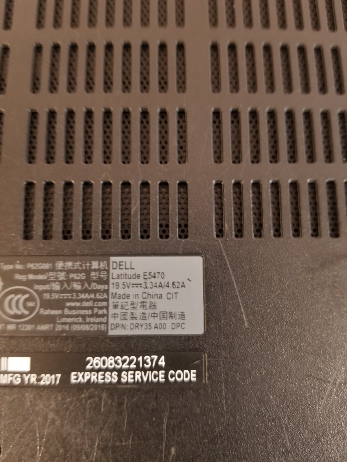 Dell Latitude E5470 Black 14″ Display Wi-Fi Bluetooth HD Business Laptop