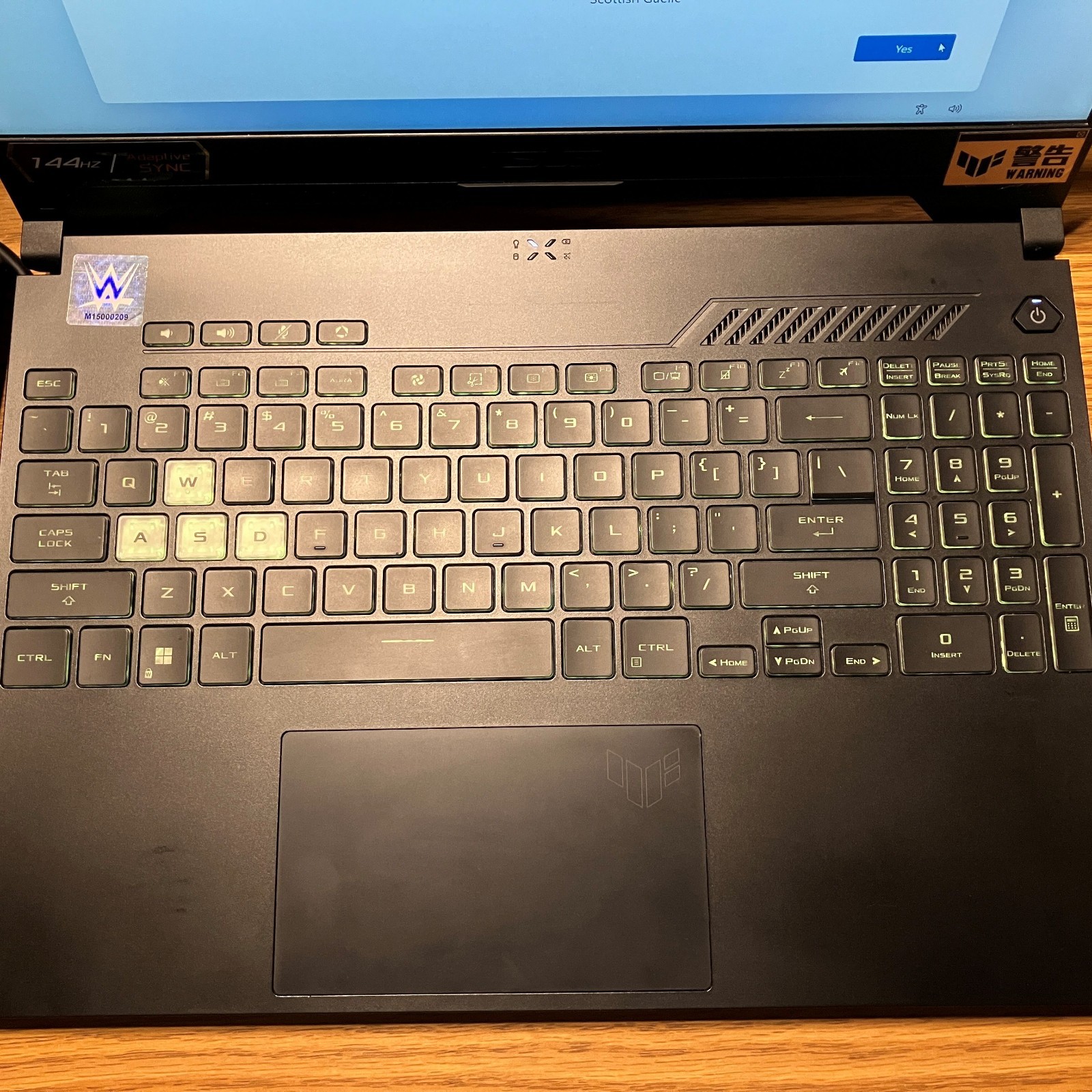 ASUS TUF Gaming A15 (Ryzen 7 6800H, 16GB RAM, RTX 3050TI, 512GB) Laptop *READ*