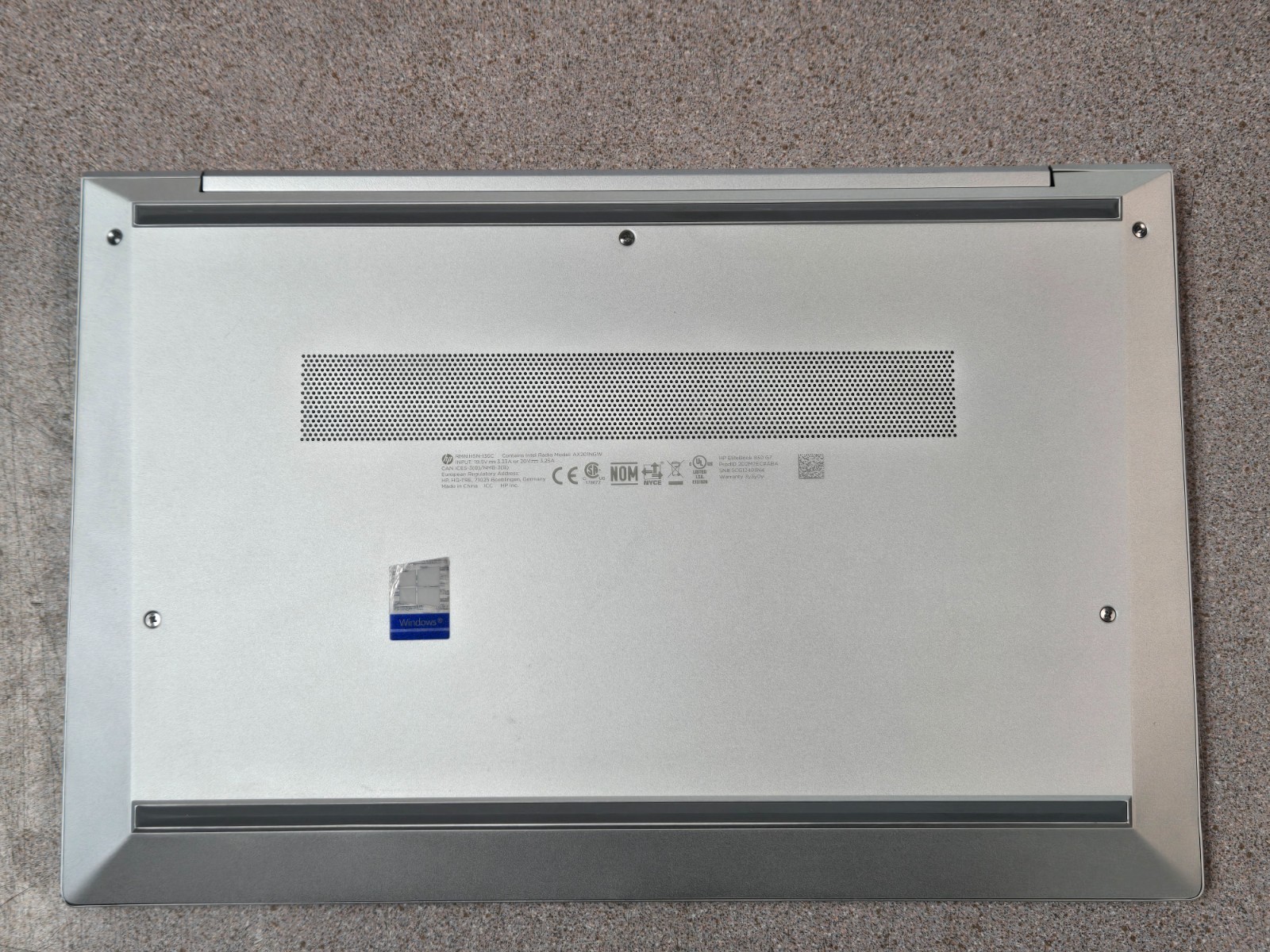HP 13.1″ Laptop Elitebook 830 G7 i5-10310U 16GB 256GB NVMe Windows 11 Pro TESTED