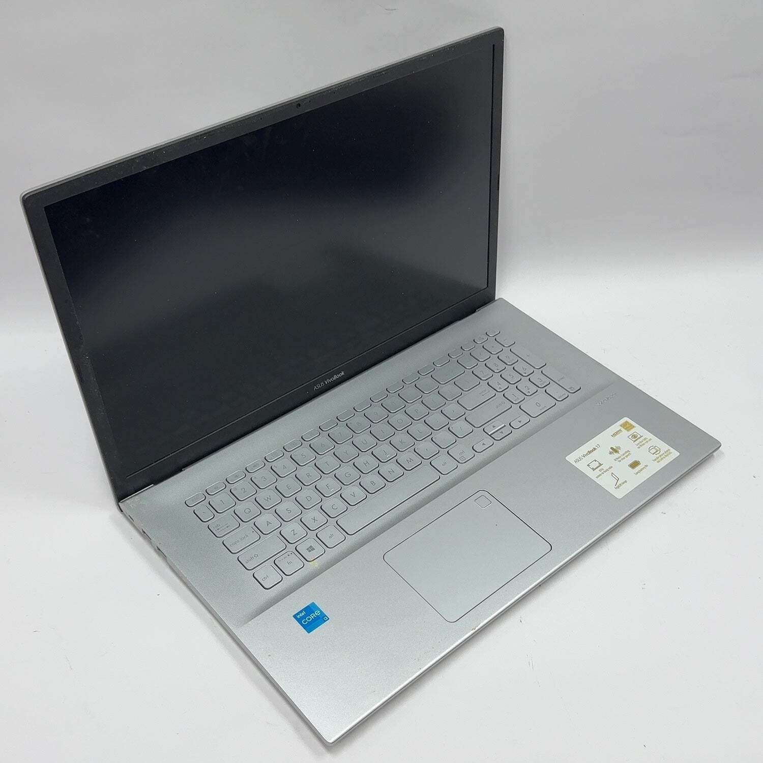 Broken Asus Vivobook 17 K712EA-WH34 17.3″ i3-1115G4 8GB RAM 256GB SSD Bad LCD