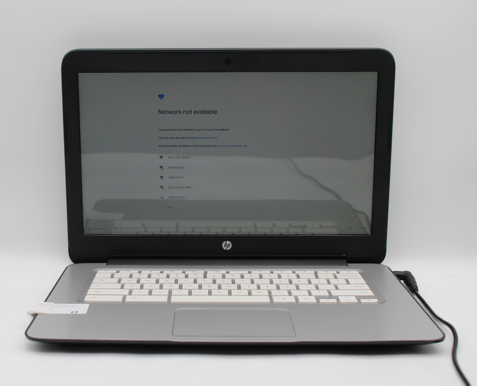 HP Chromebook 14 SMB _ Celeron-2955U @ 1.4 _ 4GB / 16GB _ ChromeOS