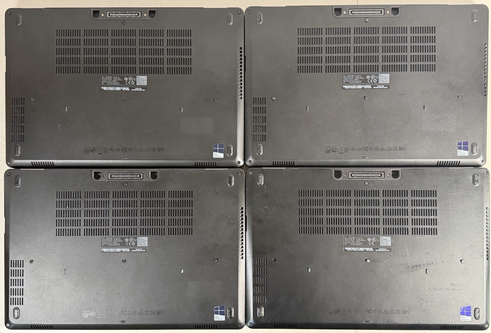 Lot of 6 Dell Latitude E5570 i7-6600U 8GB 256GB SSD Radeon R7 Win11P No Chargers