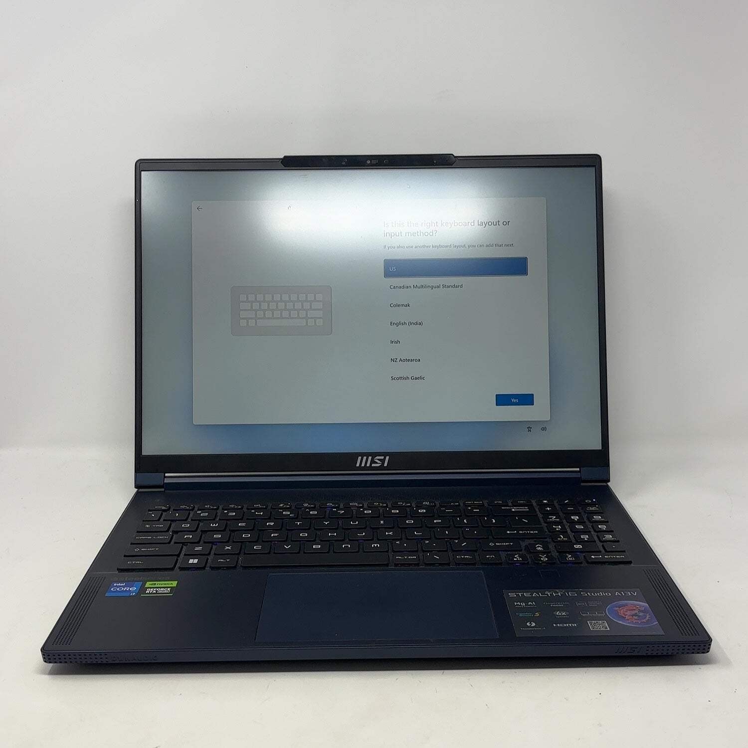 MSI Stealth 16 Studio A13V 16″ i7-13620H 32GB RAM 1TB SSD GeForce RTX 4070