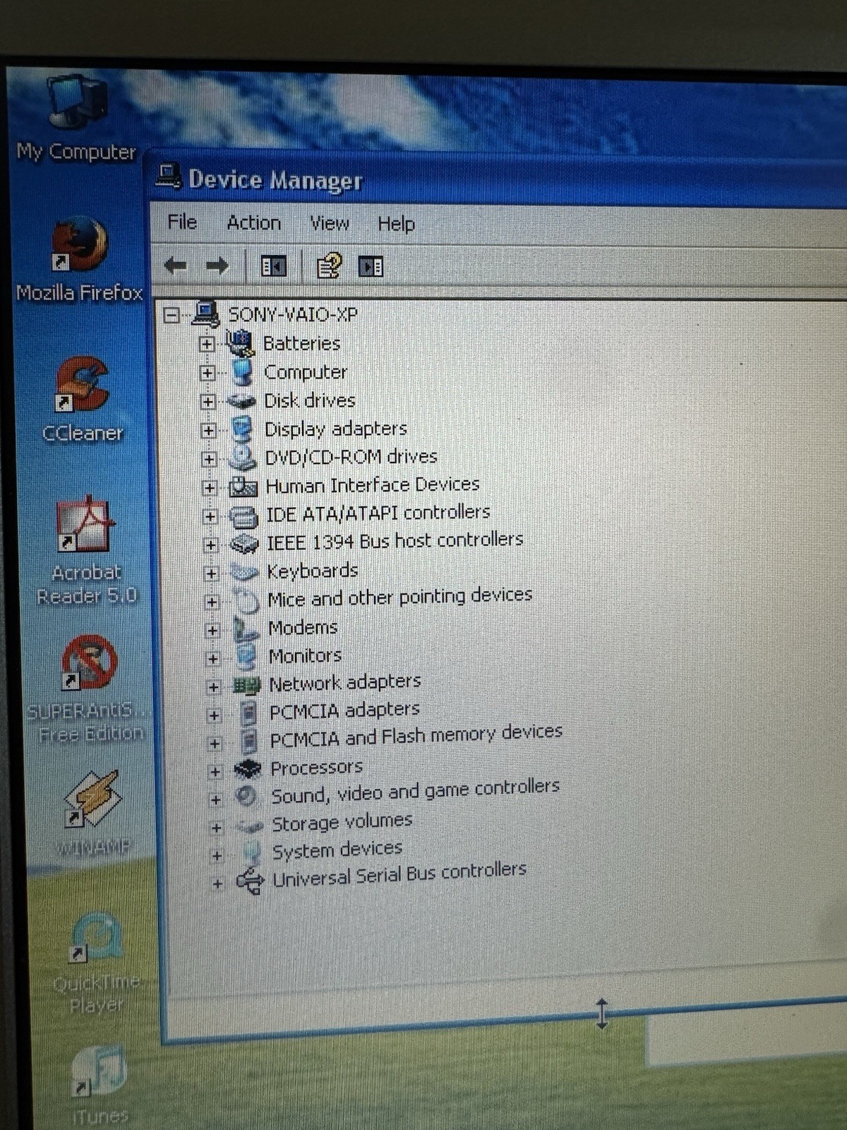 Sony VGN-S170P PCG-6C3L Pentium M 1.5GHz 1GB 128GB Disc Win XP Laptop