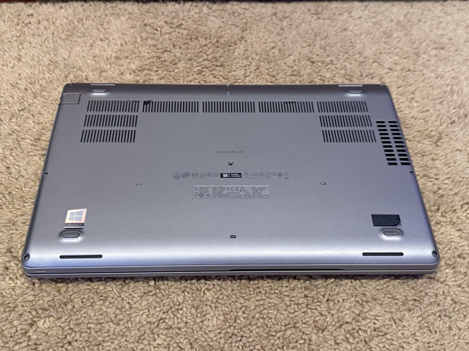 Dell Latitude 5511 15.6″ Intel i5-10300H – 8GB RAM 128GB NVMe Win 11 Pro 100%BH2