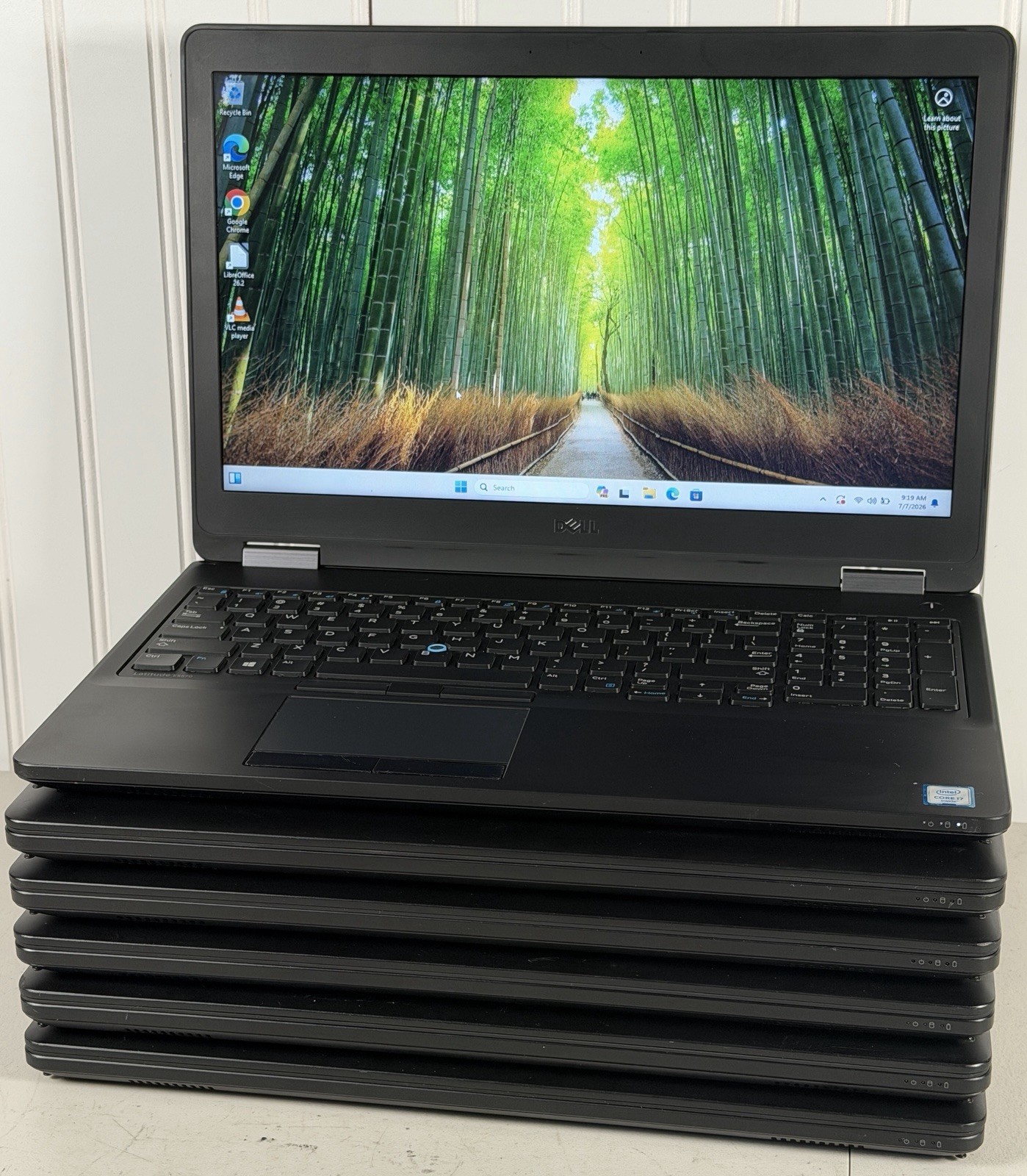 Lot of 6 Dell Latitude E5570 i7-6600U 8GB 256GB SSD Radeon R7 Win11P No Chargers