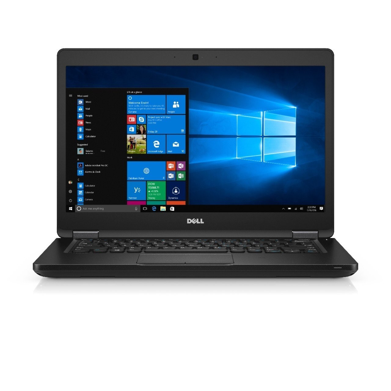 Dell Latitude 5480 14″ Laptop Intel Core i7-7820HQ 2.90GHz 16GB RAM 256GB SSD