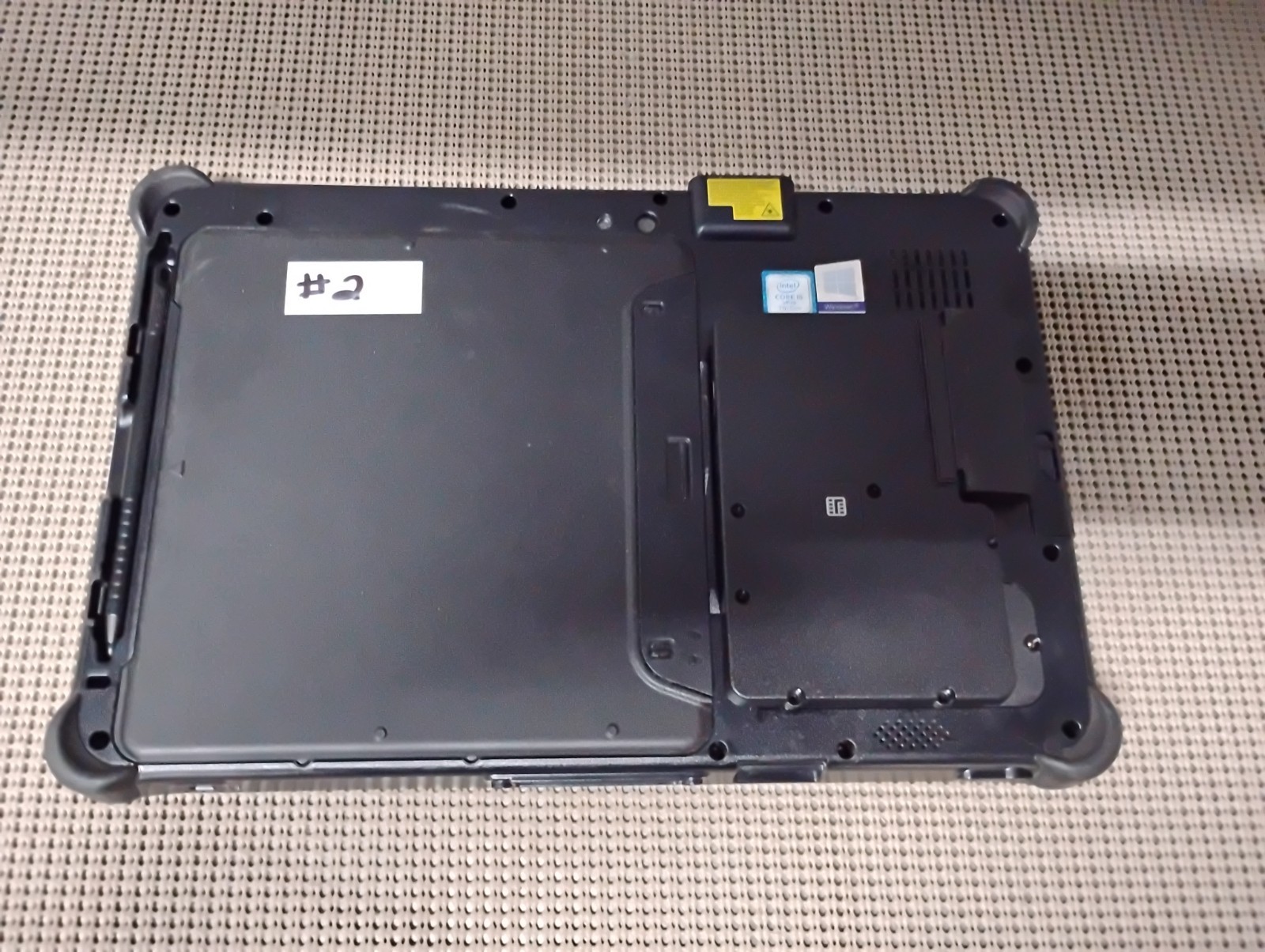GETAC F110 INTEL CORE I5 7TH GEN 8GB RAM NO HD/BATTERY OR POWER CORD PARTS ONLY