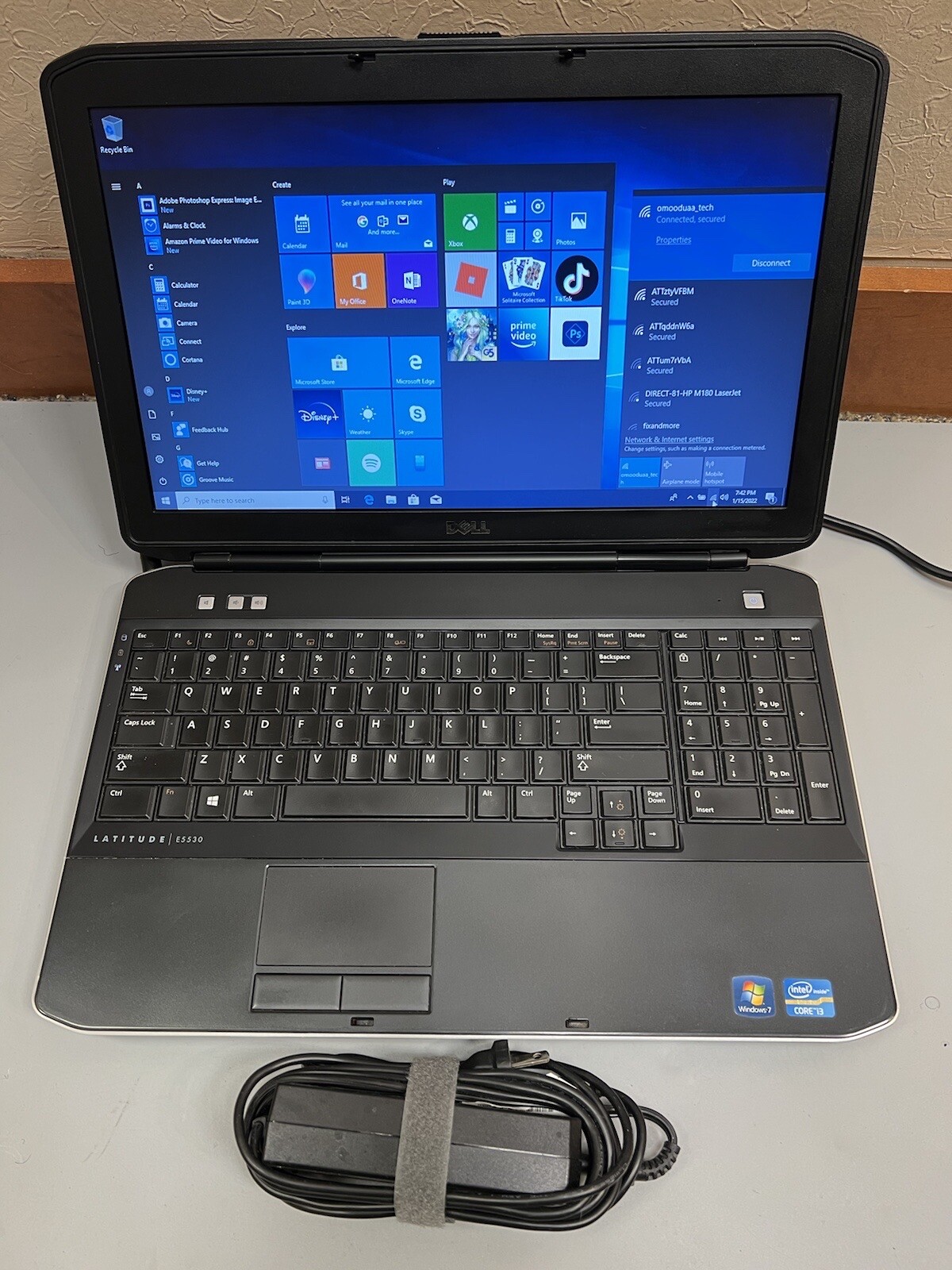 Dell Latitude E5530 15.6″ Intel Core i3-2328M 4GB RAM 120GB SSD WI-FI WIN 10